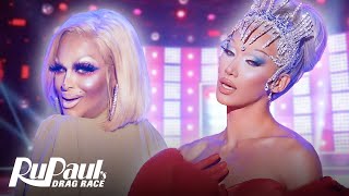 Plastique Tiara amp Roxxxy Andrews’ Diana Ross Lip Sync 🤩 RuPaul’s Drag Race All Stars 9 [upl. by Gnas]