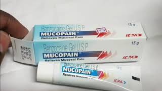 Mucopain oral gel uses and sideeffects review in Tamil  Medicine Health [upl. by Cormac]