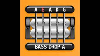 Perfect Guitar Tuner Bass 5 String Drop A  A E A D G [upl. by Anifled]