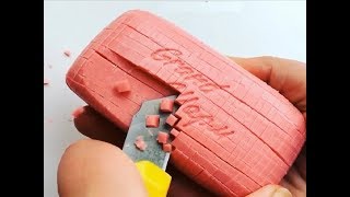 Soap Carving ASMR  Soap Cutting Satisfying ASMR ♥️♥️♥️ [upl. by Dalila]