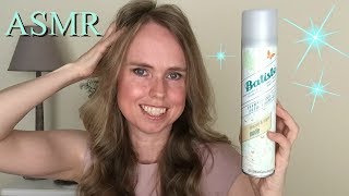 ASMR Batiste Droogshampoo Testen  Tapping  Whispering  Crinkle Sounds  ASMR Nederlands [upl. by Frederique]