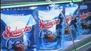 Nestle Sedução comercial antigo de chocolate 1998 [upl. by Anatnahs]