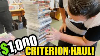 1000 CRITERION HAUL InStore Vlog  50 off Barnes amp Noble SALE [upl. by Colligan]