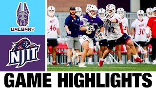 UAlbany vs NJIT Lacrosse Highlights  2024 College Lacrosse  NCAA Lacrosse [upl. by Sivert]