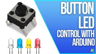 Push Button and LED control with the Arduino [upl. by Ydniahs]