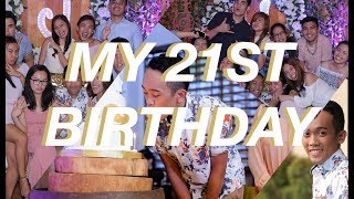 My 21st Birthday Philippines  Josh Whyte [upl. by Yovonnda]