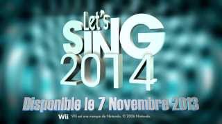 Lets Sing 2014  Trailer Wii  Wii U [upl. by Oicanata342]