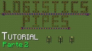 Request Provider e Crafting Pipes  Tutorial Logistics Pipes Parte 2 [upl. by Enirod516]