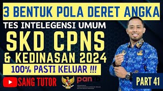 PART 41 SOAL ASLI DERET ANGKA  TIU  SKD CPNS amp KEDINASAN 2024 [upl. by Essam]