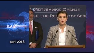 Ana Brnabić u Oliška fazonu quotsmejem se a plakao bihquot  ep172deo04 [upl. by Ezeerb]