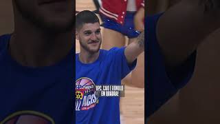 Caio Teixeira Rômulo Mendonça e DPC na quadra da NBA shorts [upl. by Nairadal]