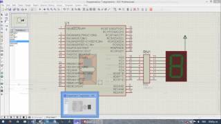 4Curso de MikroC para PIC  Display 7 Segmentos [upl. by Bartie]