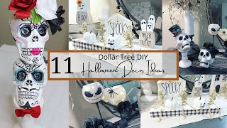 DIY DOLLAR TREE HALLOWEEN DECOR COMPILATION [upl. by Lewin]