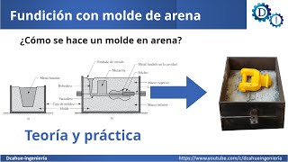 1 Moldes en arena para fundición  Teoría y práctica  Procesos de manufactura [upl. by Standice966]