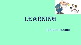 LearningTheories of Learning Organisational Behaviour [upl. by Ferguson]