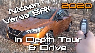 2020 Nissan Versa SR Start Up Test Drive amp In Depth Tour [upl. by Dust]