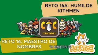 CodeCombat 16 Maestro de Nombres y 16A Humilde Kithmen [upl. by Picardi]