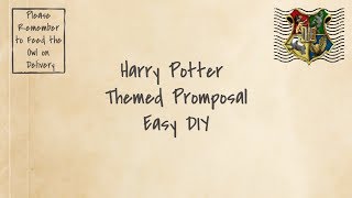 Harry Potter Themed Promposal [upl. by Kenton]