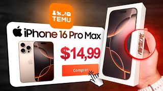 Compré un iPhone 16 Pro Max en TEMU y me llegó esto… [upl. by Milan]