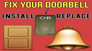 How to install doorbells in India  how to fix dorbell  wiring connection of doorbells in hindi [upl. by Freberg]