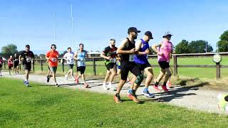 Sandbach 10k Start  2024 [upl. by Htezil]