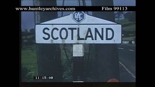 Gretna Green in the 1950s Archive film 99113 [upl. by Chiles]