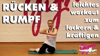 15 Min Toning Workout Rücken amp Rumpf lockern und kräftigen [upl. by Marguerite506]