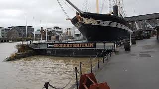 SS Great Britain Bristol the ship on a breezy November morning 2023 42 years after my last visit [upl. by Denice]