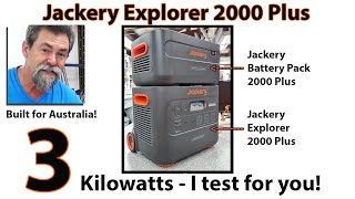 Jackery Solar Generator 2000 Plus  review  Dave Stanton [upl. by Arteid122]