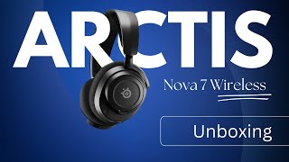 Arctis Nova 7 Wireless Unboxing [upl. by Yumuk]