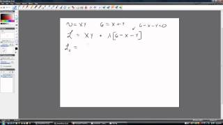 Constrained Optimization The Lagrangian Method of Maximizing Consumer Utility [upl. by Stiruc342]