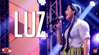 ¡Luz y su cultura Cochabambina en FactorXBolivia  Audiciones  Factor X Bolivia 2018 [upl. by Gracie]