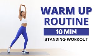 아침을 깨우는 10분 워밍업 운동  Standing Warm Up Exercises [upl. by Kline]