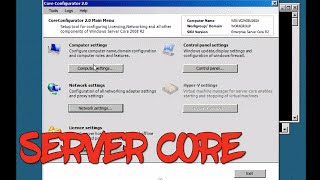 Installing CoreConfigurator 20 for Windows Server 2008 R2 Core [upl. by Burnside]