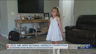 Bakersfield girl wins national mariachi singing competition [upl. by Livy]