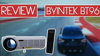 BYINTEK BT96 el proyector con resolución HD y 5500 lumens  Review [upl. by Ydennek]