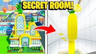 Secret Room In The New Pineapple House In Roblox Livetopia Update 43 [upl. by Thibault]