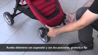 Baby Jogger City Mini 4 en español  Carritos para Bebes [upl. by Anahsar]