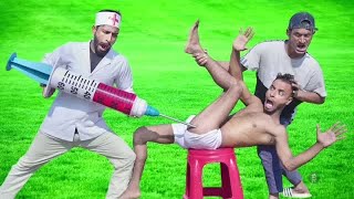 Happy New Trending Comedy video Doctor Injection funny Comedy video Must Watch Injection full funny [upl. by Akiam]