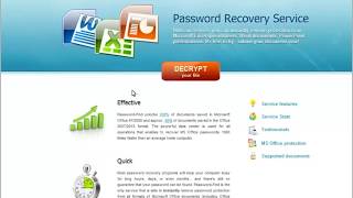 How to remove password from an Excel or Word files online [upl. by Ralfston]