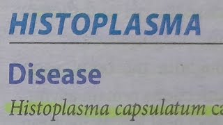 Histoplasma  MICROBIOLOGY [upl. by Leira]