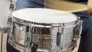 Caixa XPro Steel Shell 14x65quot Snare Sound Check [upl. by Dorolice957]