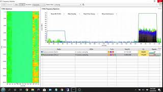 Wi Fi 6 spectrum analyzer plot with Ekahau Sidekick 80Mhz channel [upl. by Nuahsed]