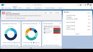 Recruiting App  Salesforce CRM [upl. by Kjersti]