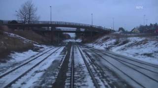 Cabride in Norway  Trondheim to Bodø 44  Winter time 1080p HD [upl. by Atig403]