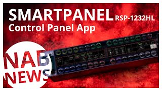 Riedel SmartPanel Control Panel App NAB 2023 [upl. by Ahcsap]