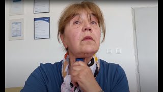 Learning how to speak with an Electrolarynx speech aid device [upl. by Alcine]