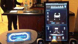 Socionext quotAllinOnequot Automotive HMI Solution Demo [upl. by Alemaj]