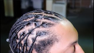 WATCH ME WORK  Loc Retwist Using Nappstars Loc Gel  Drays Journey [upl. by Bajaj]