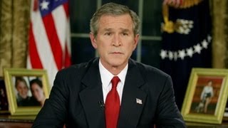 President Bush Announces Start of Iraq War [upl. by Ahsata]